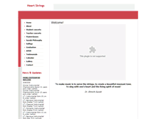 Tablet Screenshot of heart-strings.com.au